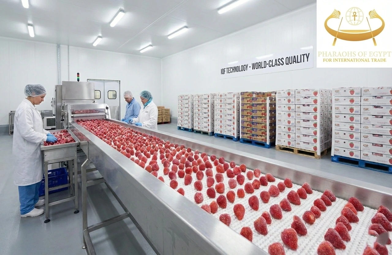 Frozen Strawberr Advanced Processing Technology