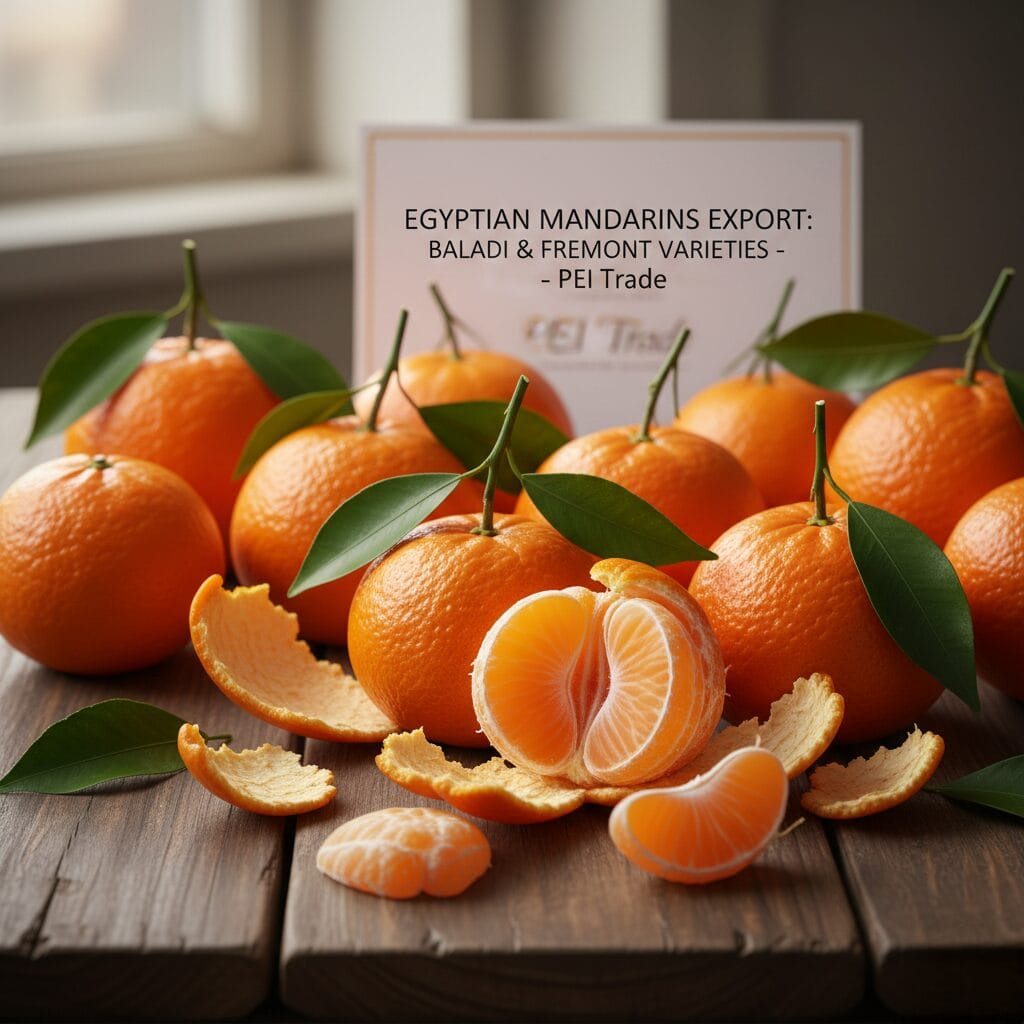 Ägyptische Mandarinen Export – Baladi-Sorte mit intensivem Aroma und Geschmack