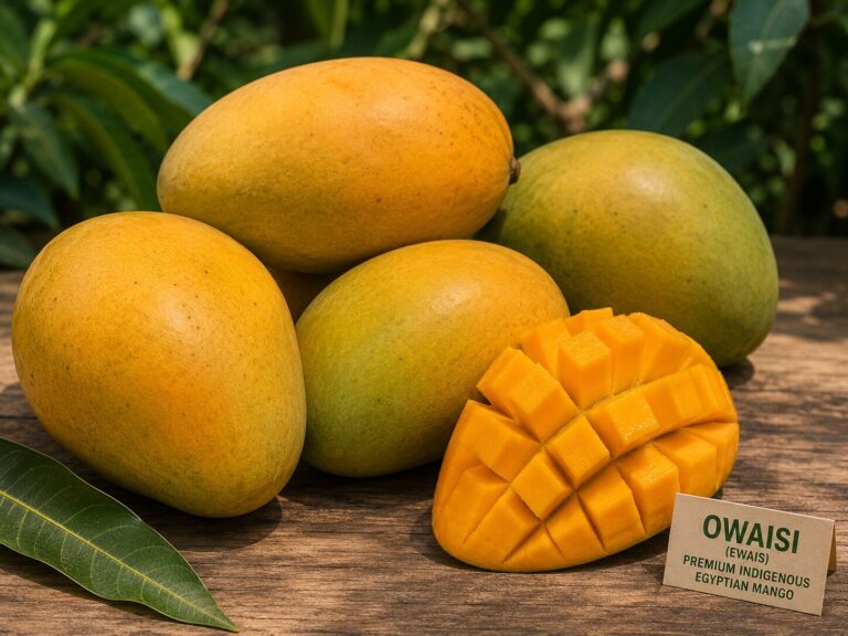Exportaciones de mango egipcio a Omán: variedades, logística y guía de mercado 9 Premium indigenous Egyptian mango variety Owaisi
