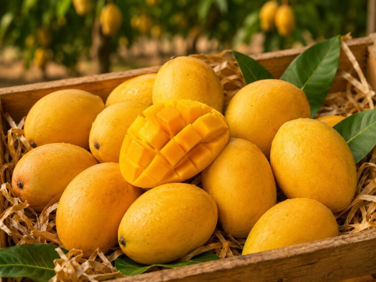 Exportaciones de mango egipcio a Kuwait: variedades, logística y guía de mercado 6 Mango Ewais de Egipto envase de especialidad premium para exportación