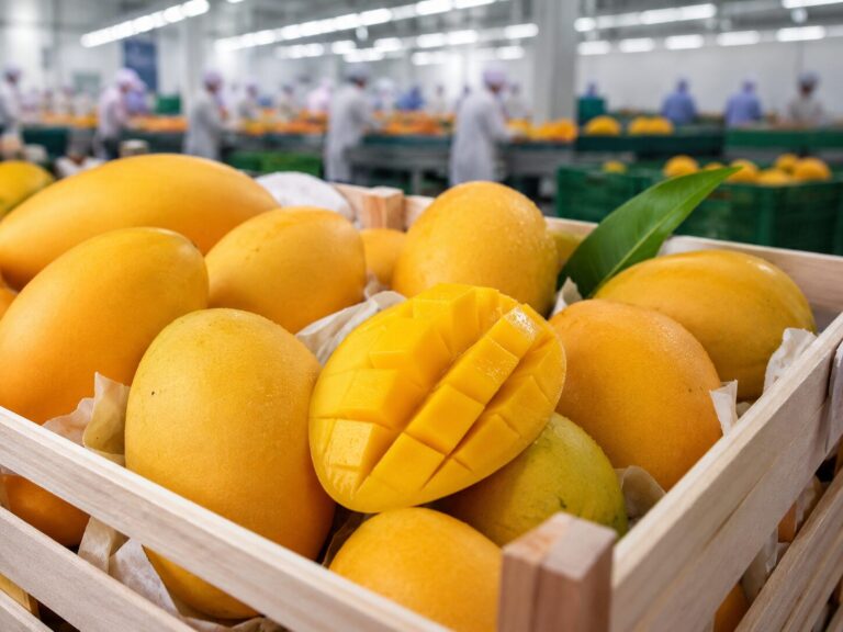 Exportaciones de mango egipcio a los Países Bajos: la puerta de Europa vía Róterdam 1 kent mango egypt premium export 1