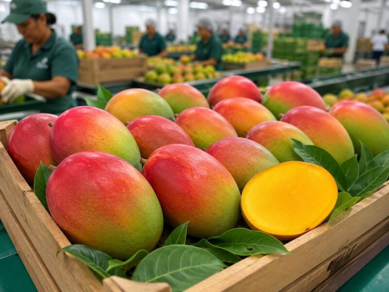 Tommy Atkins Mango Ägypten: Früher Export und Zebda 2026 1 Tommy Atkins Mango Ägypten Frühsaison-Exportfrucht mit roter Röte