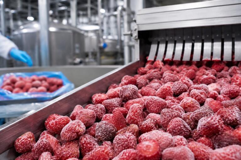 Egipto mantiene el #1 en exportaciones de fresa congelada con 672 millones de dólares, un alza del 81% 9 egypt frozen strawberry exports 2025