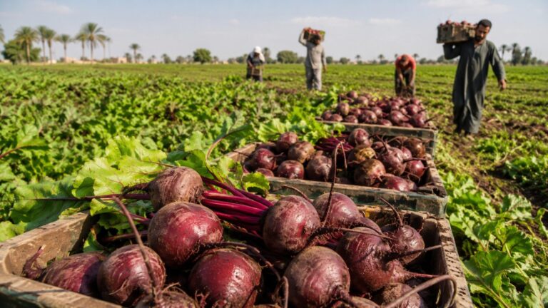 Temporada y calendario de exportación de la remolacha egipcia 4 egyptian beetroot export season