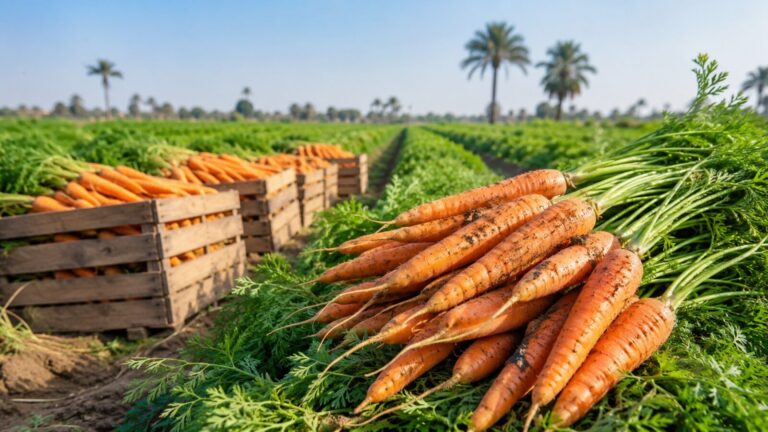 Saison et calendrier d’export des carottes égyptiennes 2 egyptian carrot export season