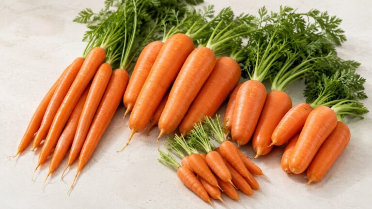 Variétés de carottes égyptiennes : Nantes, Kuroda et plus 12 egyptian carrot varieties
