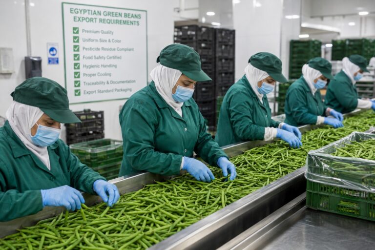 Exigences d’exportation des haricots verts égyptiens 8 egyptian green beans export requirements