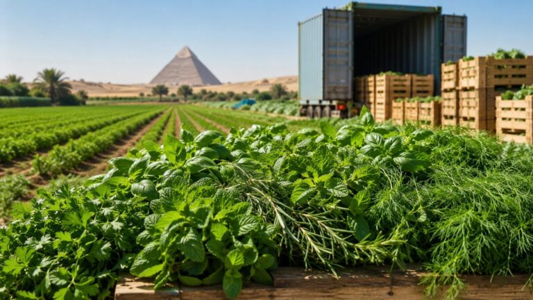 Export ägyptischer frischer Kräuter: der komplette Leitfaden 2 egyptian herbs export guide