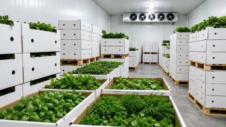 Imballaggio e catena del freddo delle erbe egiziane 2 egyptian herbs packaging cold chain