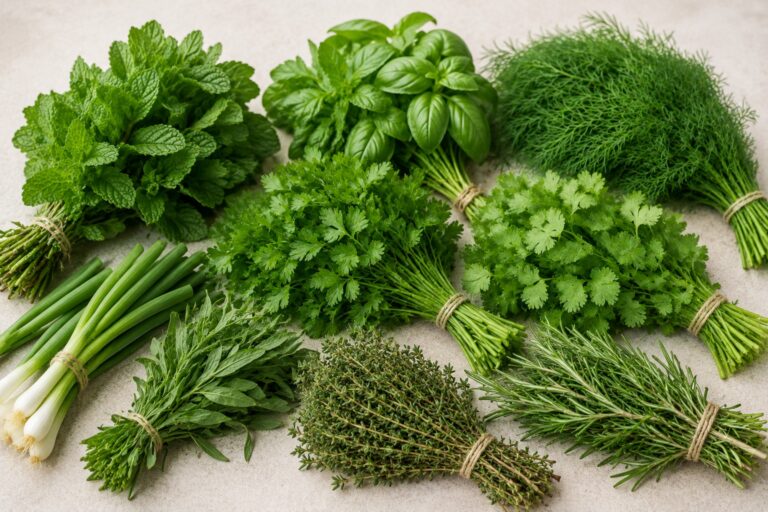 Tipi di erbe egiziane: menta, basilico, prezzemolo e altro 1 egyptian herbs varieties