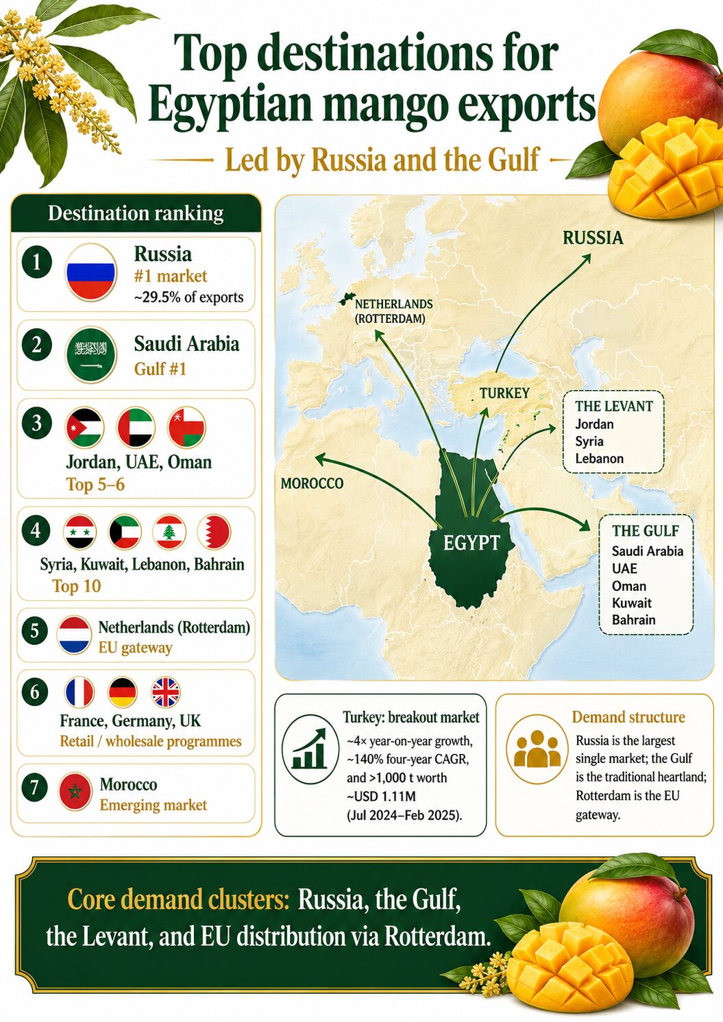 Egyptian Mango Export Report 2026 1 Egyptian mango export report 2026 — volumes, destinations and prices