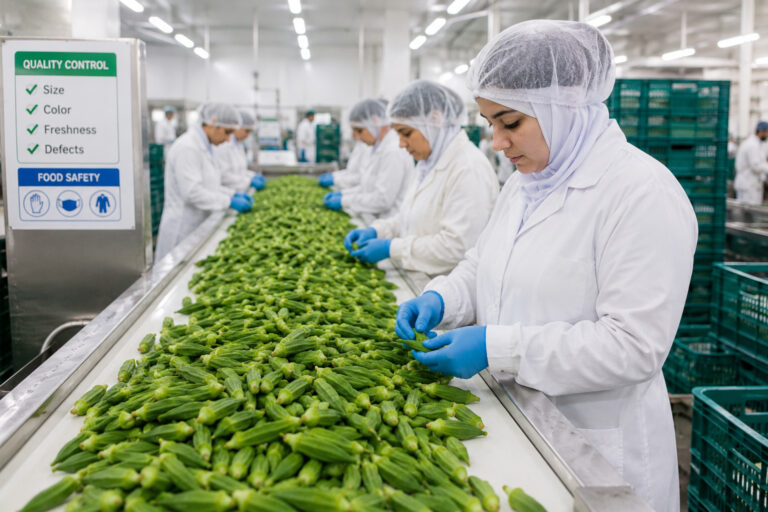 Requisitos de exportación de la okra egipcia 3 egyptian okra export requirements