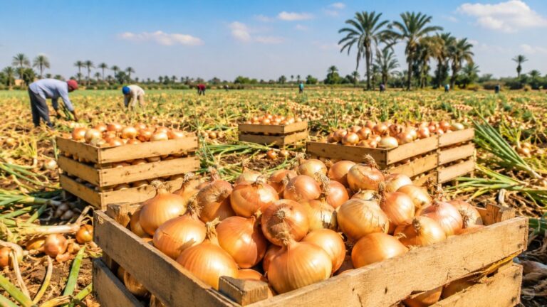 Saison et calendrier d’export de l’oignon égyptien 1 egyptian onion export season