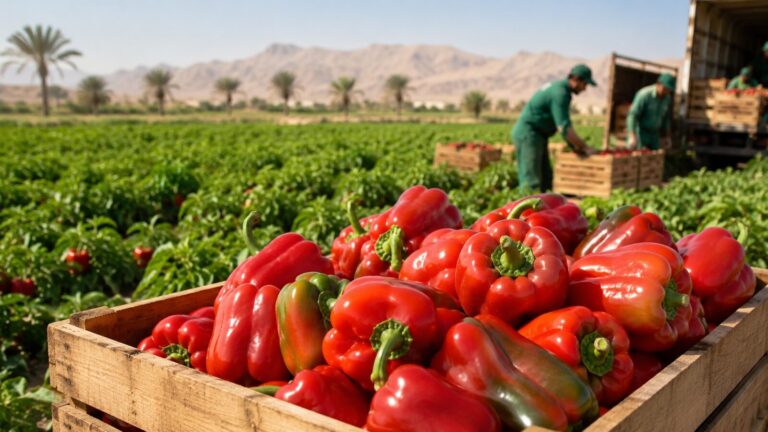 Exportación de pimientos egipcios: la guía completa 6 egyptian peppers export guide