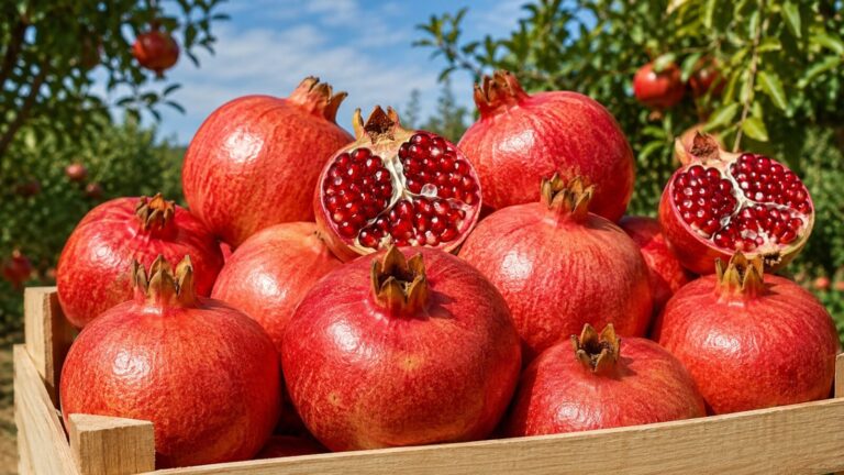 Saison et calendrier d’exportation des grenades égyptiennes 2 egyptian pomegranate export season