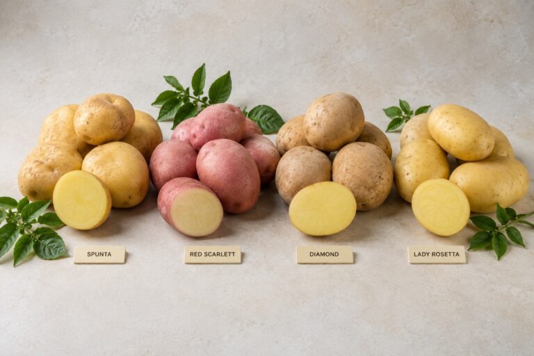 Variedades de papa egipcia: guía de mesa y procesamiento 9 egyptian potato varieties