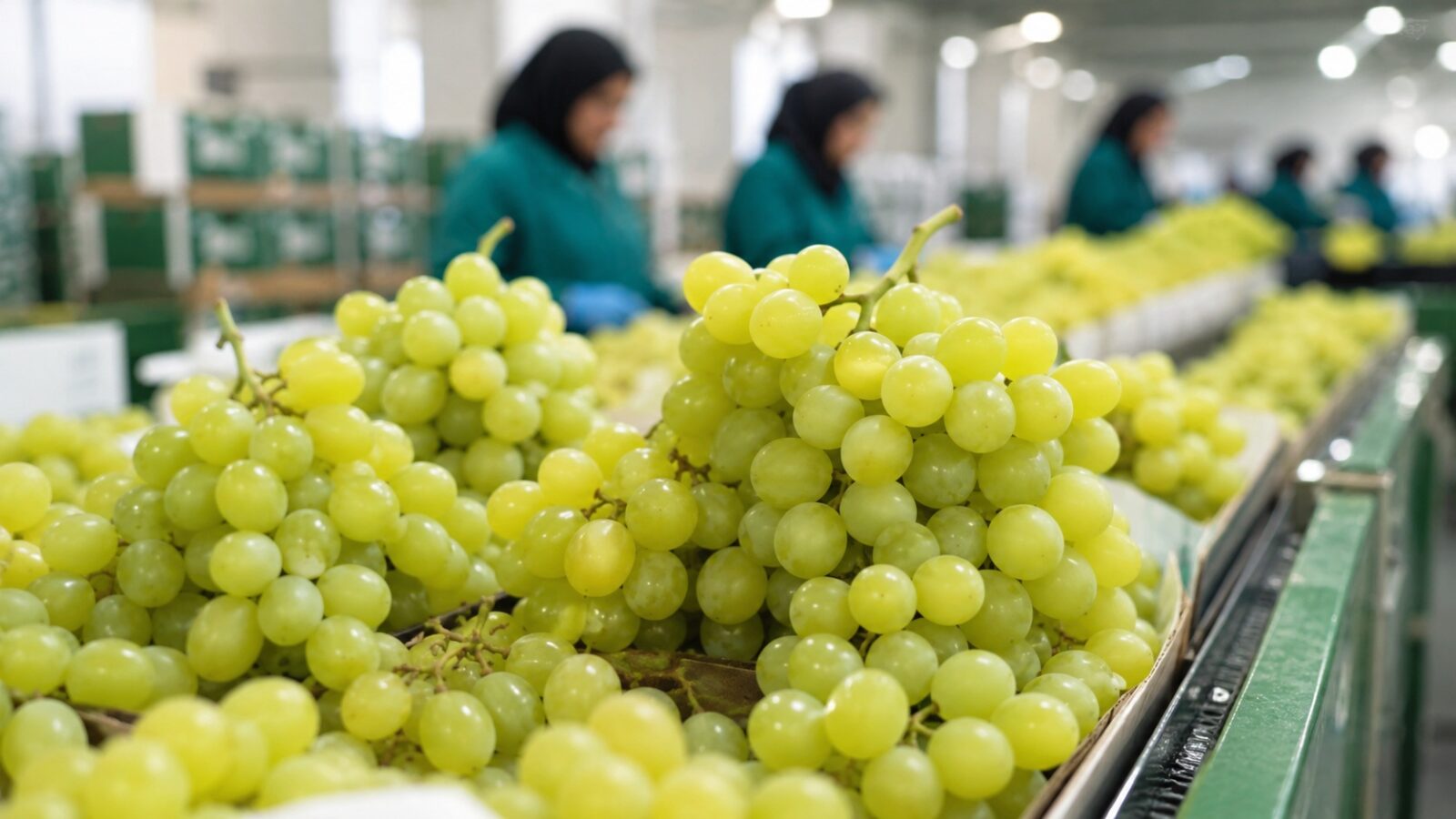 Egyptian Table Grape Exports 2026: Season Review, Late Varieties and Building the 2027 Programme 1 Egyptian seedless table grapes packed for export