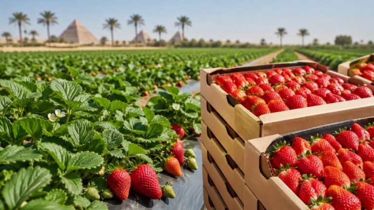 Exportation de fraises égyptiennes : le guide complet 1 egyptian strawberry export guide