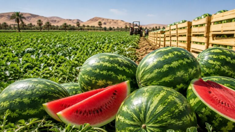 Exportación de sandía egipcia: la guía completa 4 egyptian watermelon export guide