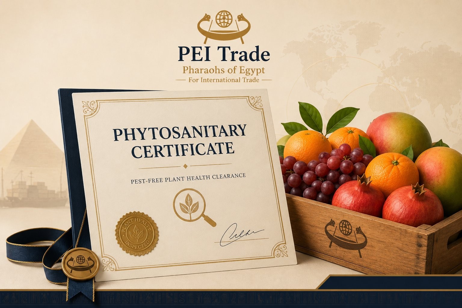 Il certificato fitosanitario spiegato 1 Certificato fitosanitario per l'esportazione di prodotti freschi: un documento ufficiale che conferma che una partita è stata ispezionata ed è esente da organismi nocivi da quarantena